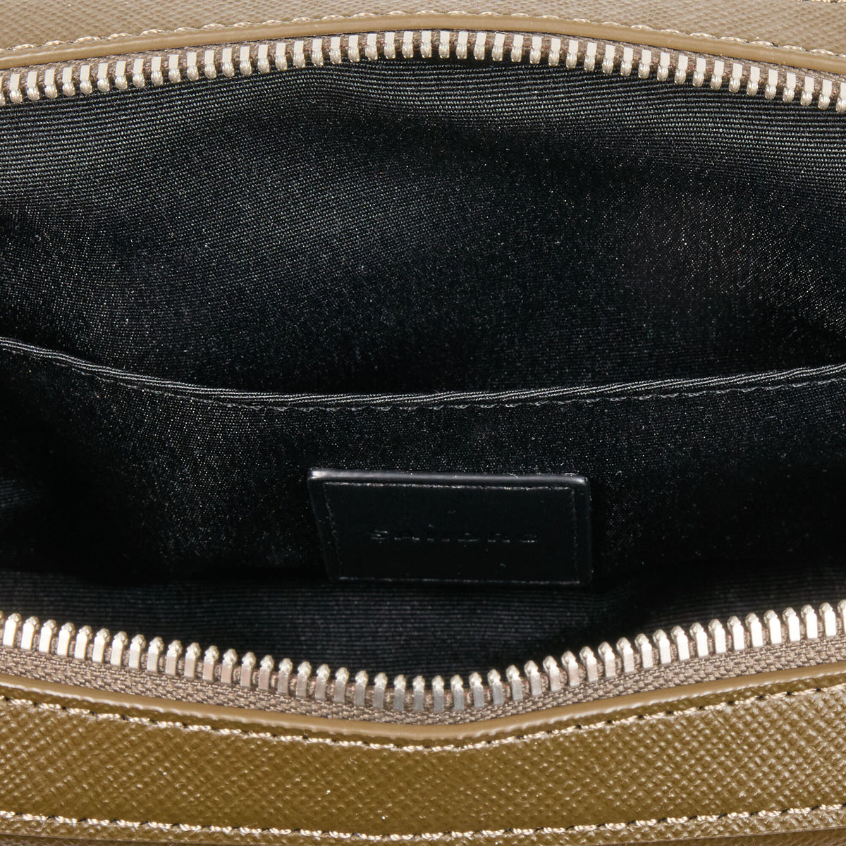 Small reconstitued leather bag | Sandro