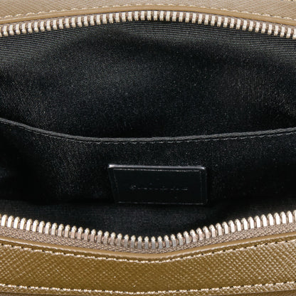 Small reconstitued leather bag | Sandro
