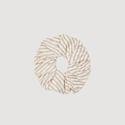 Rhinestone striped scrunchie | Sandro