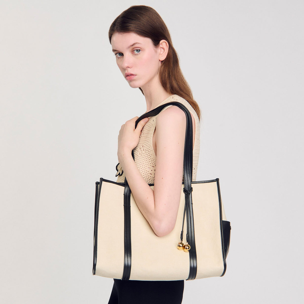 Canvas tote bag | Sandro