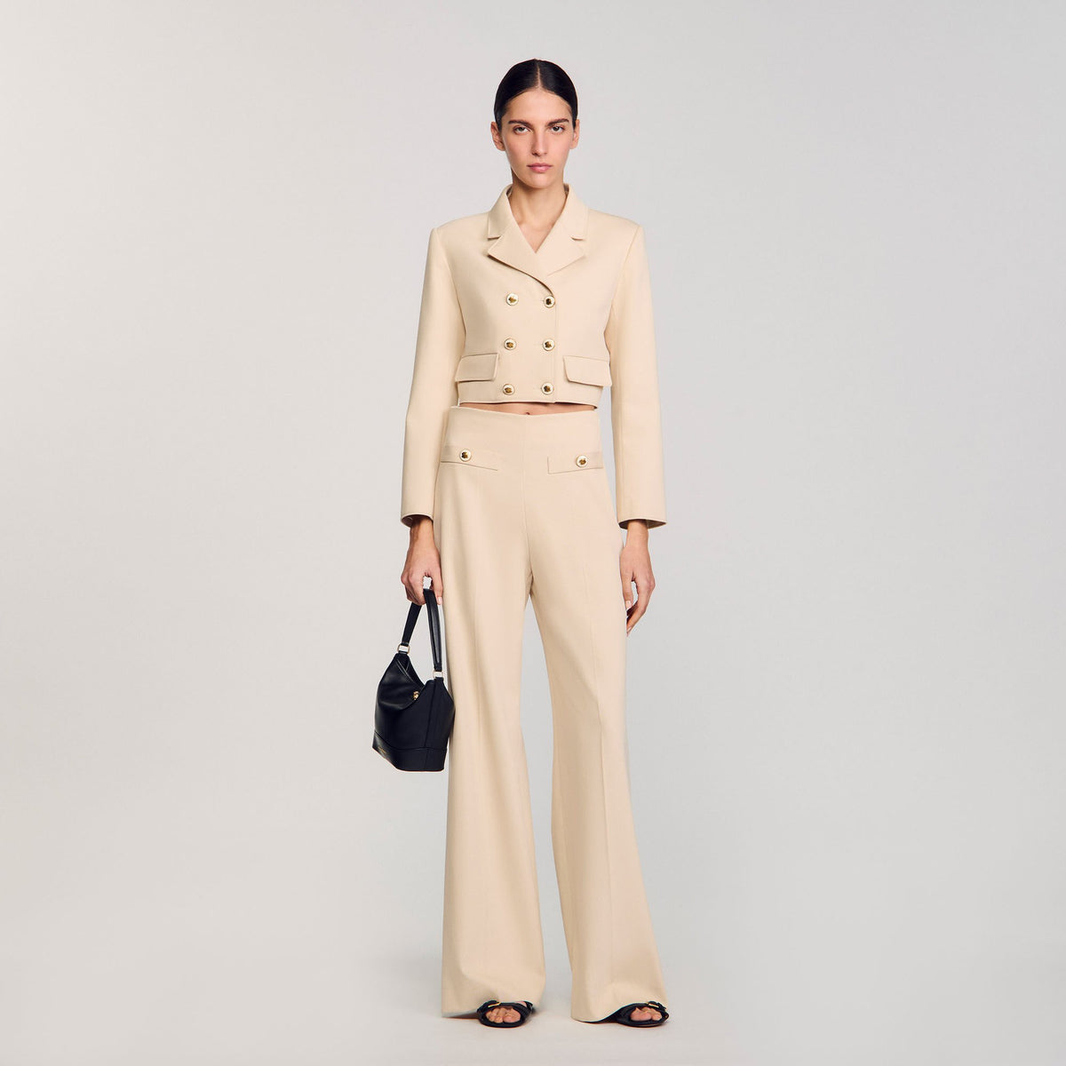 Tangoso mini leather bag | Sandro