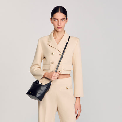 Tangoso mini leather bag | Sandro
