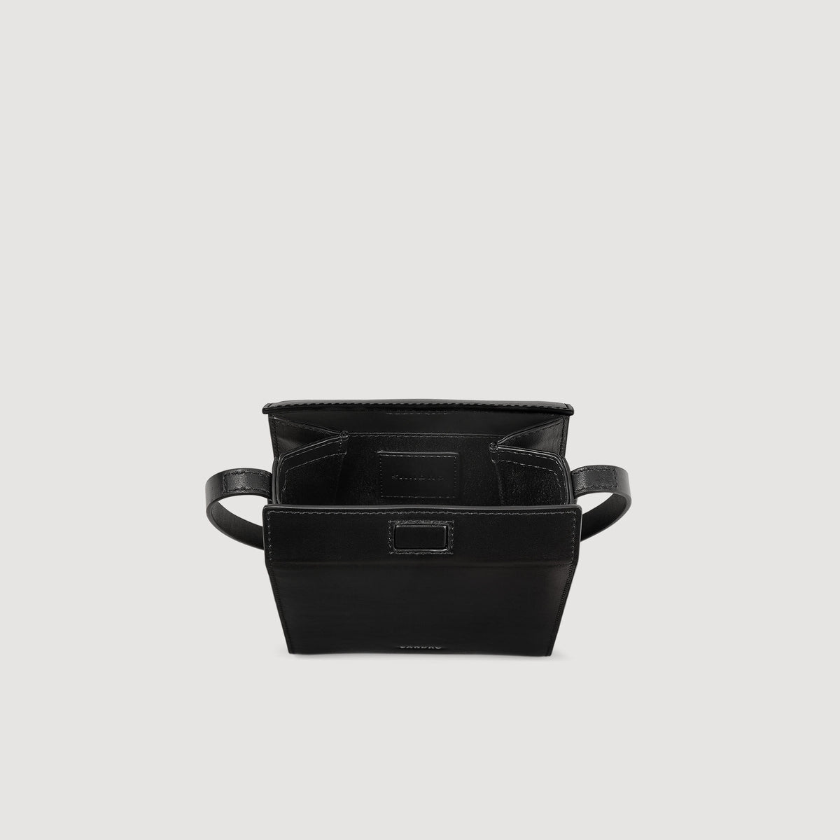Leather shoulder bag | Sandro