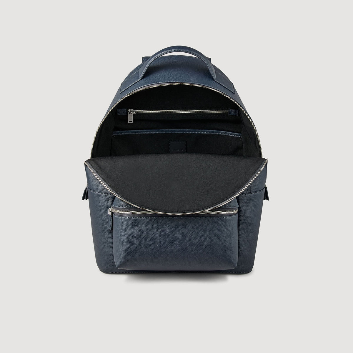 Reconstituted leather rucksack | Sandro