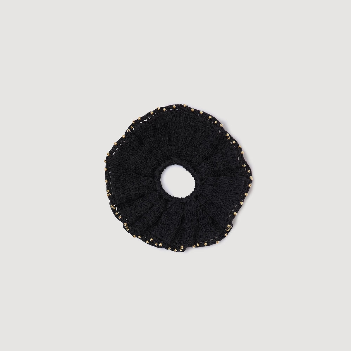 Beaded crochet scrunchie | Sandro