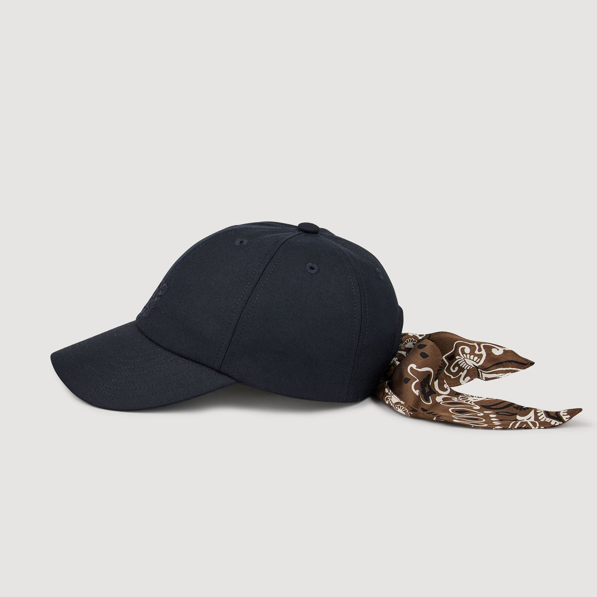 Cap with tied scarf | Sandro