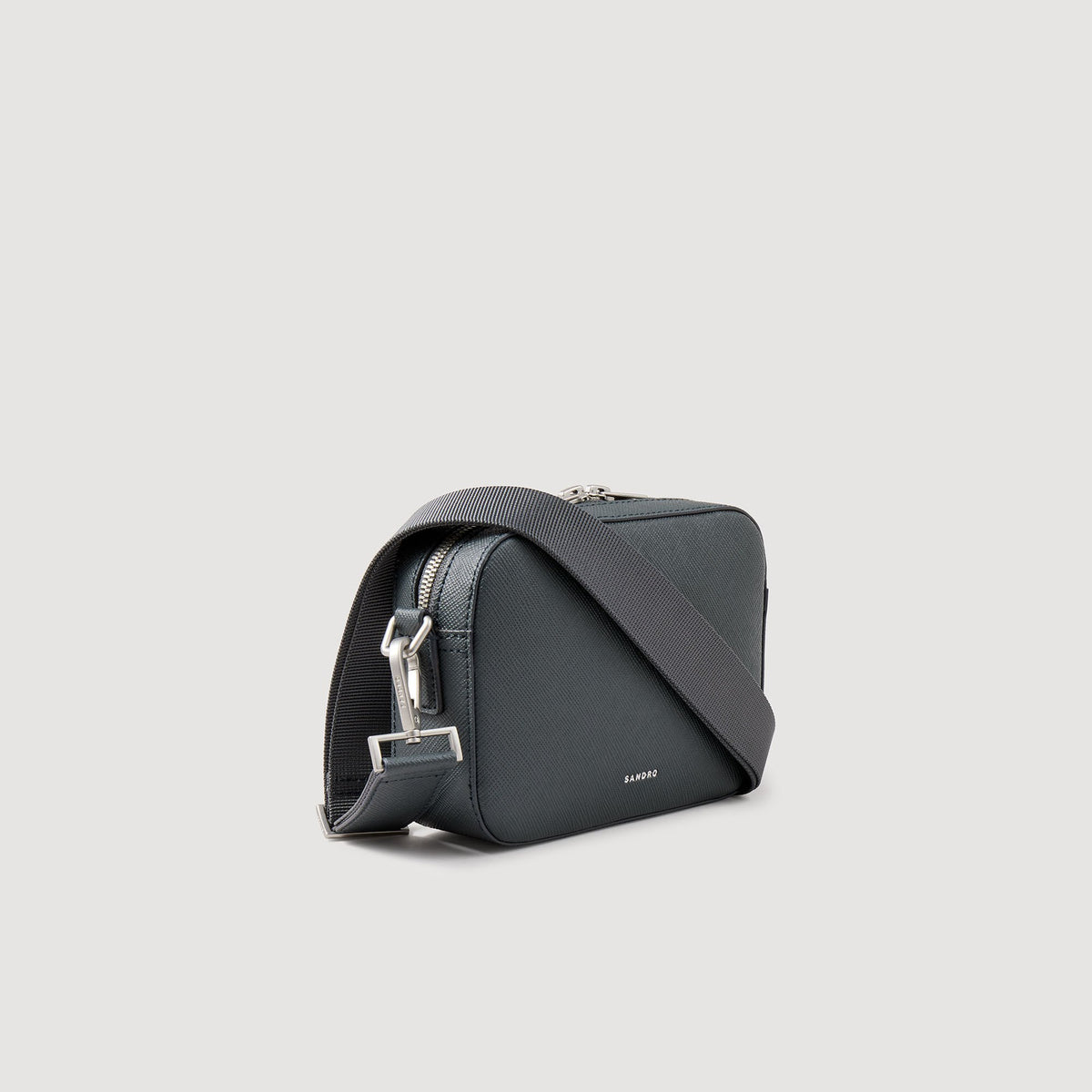 Small reconstituted leather bag | Sandro