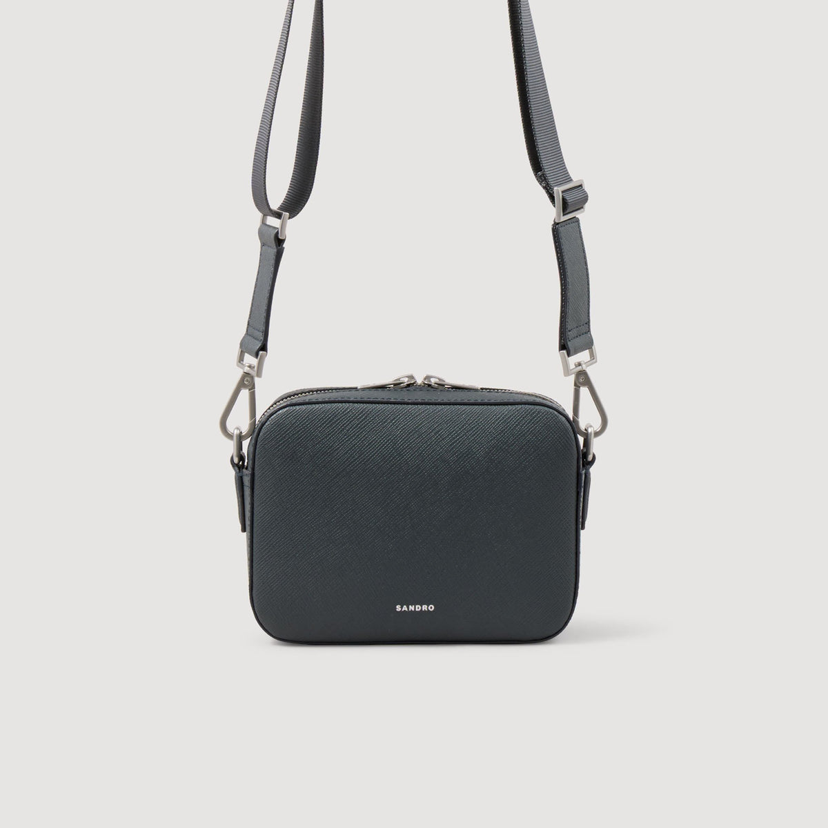 Small reconstituted leather bag | Sandro
