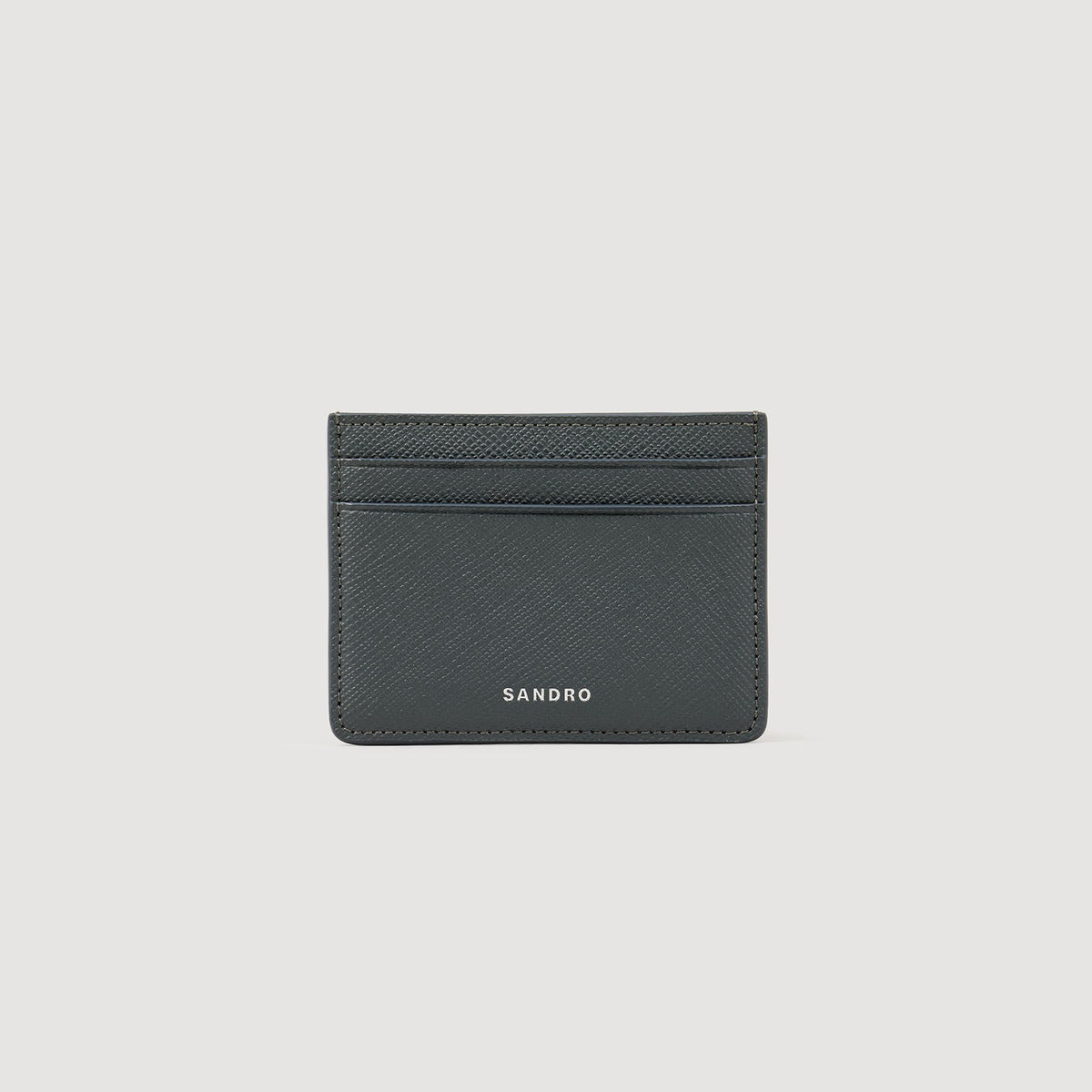 Reconstituted leather cardholder | Sandro