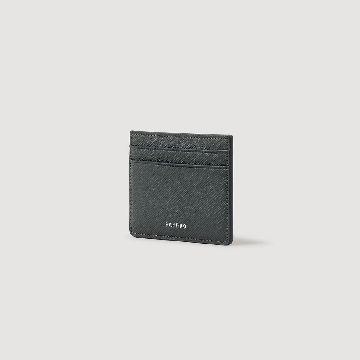 Reconstituted leather cardholder | Sandro