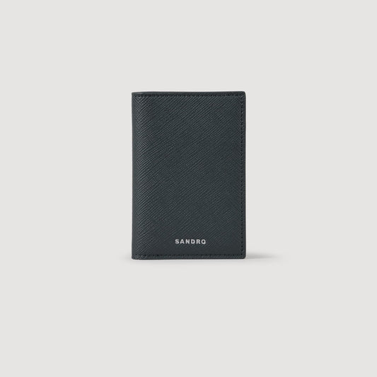 Reconstituted leather leather wallet | Sandro