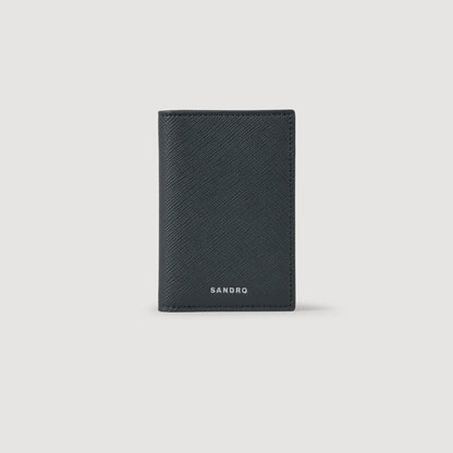 Reconstituted leather leather wallet | Sandro
