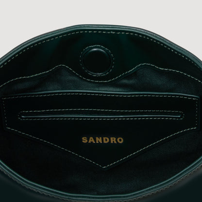 Janet bag in certified leather | Sandro
