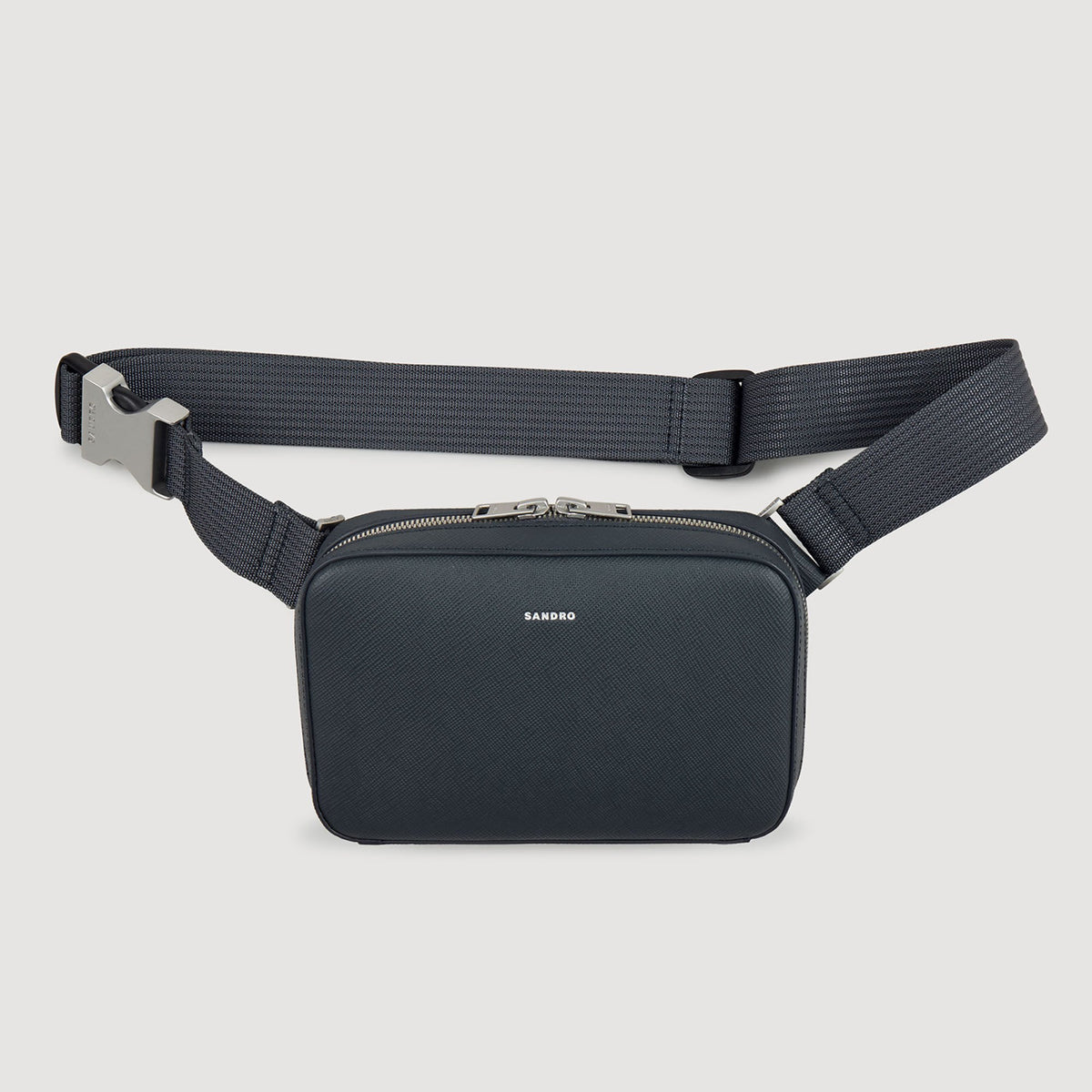 Small reconstitued leather bag | Sandro