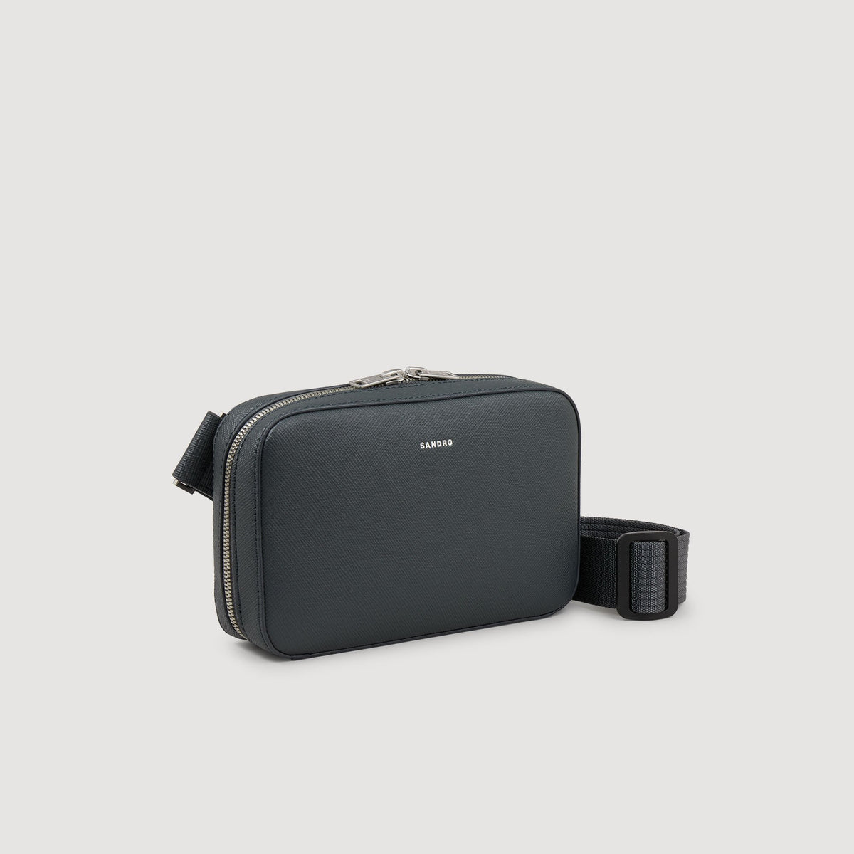 Small reconstitued leather bag | Sandro