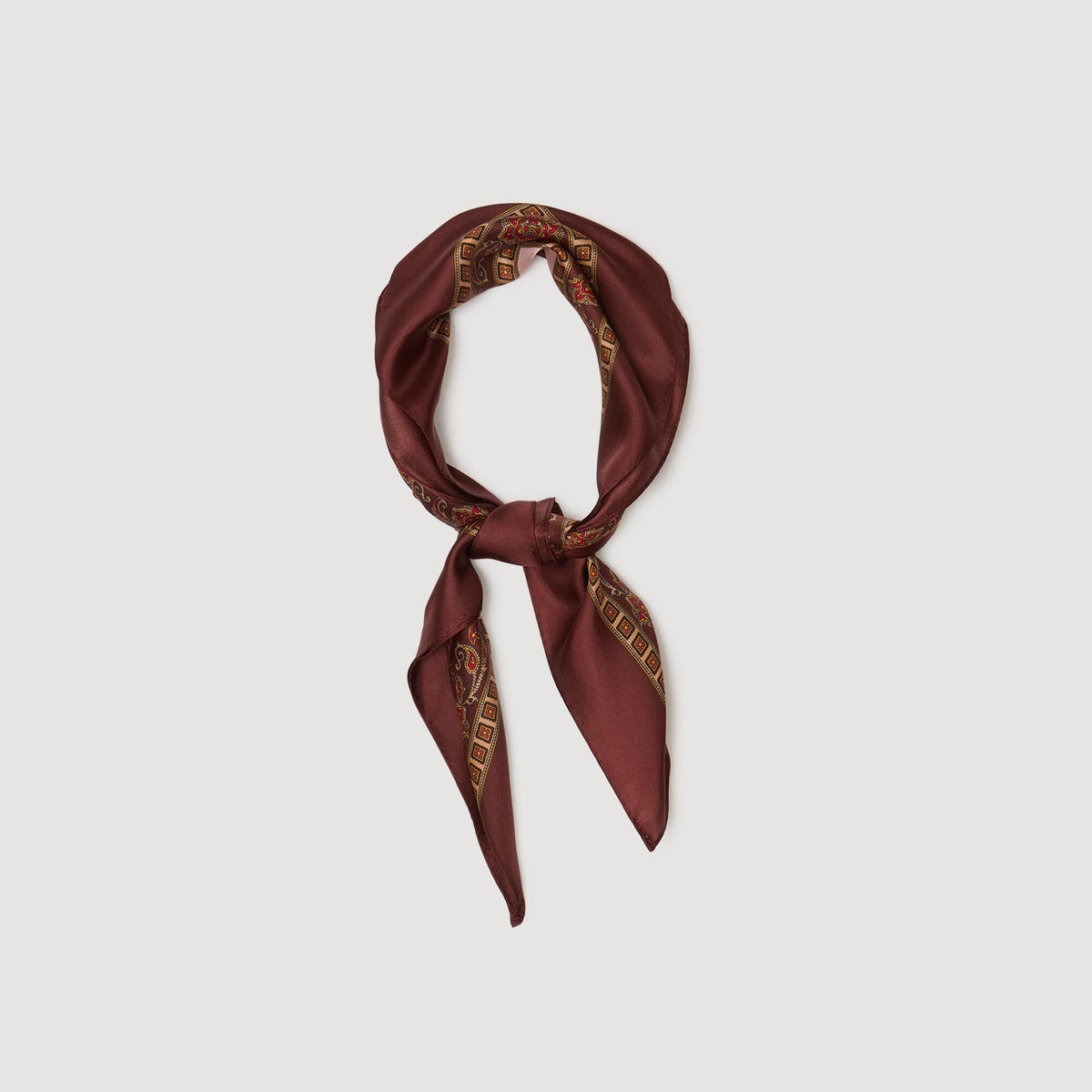 Placed print scarf | Sandro