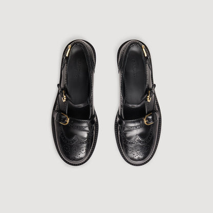 Multi-Buckle Mary Jane loafers | Sandro