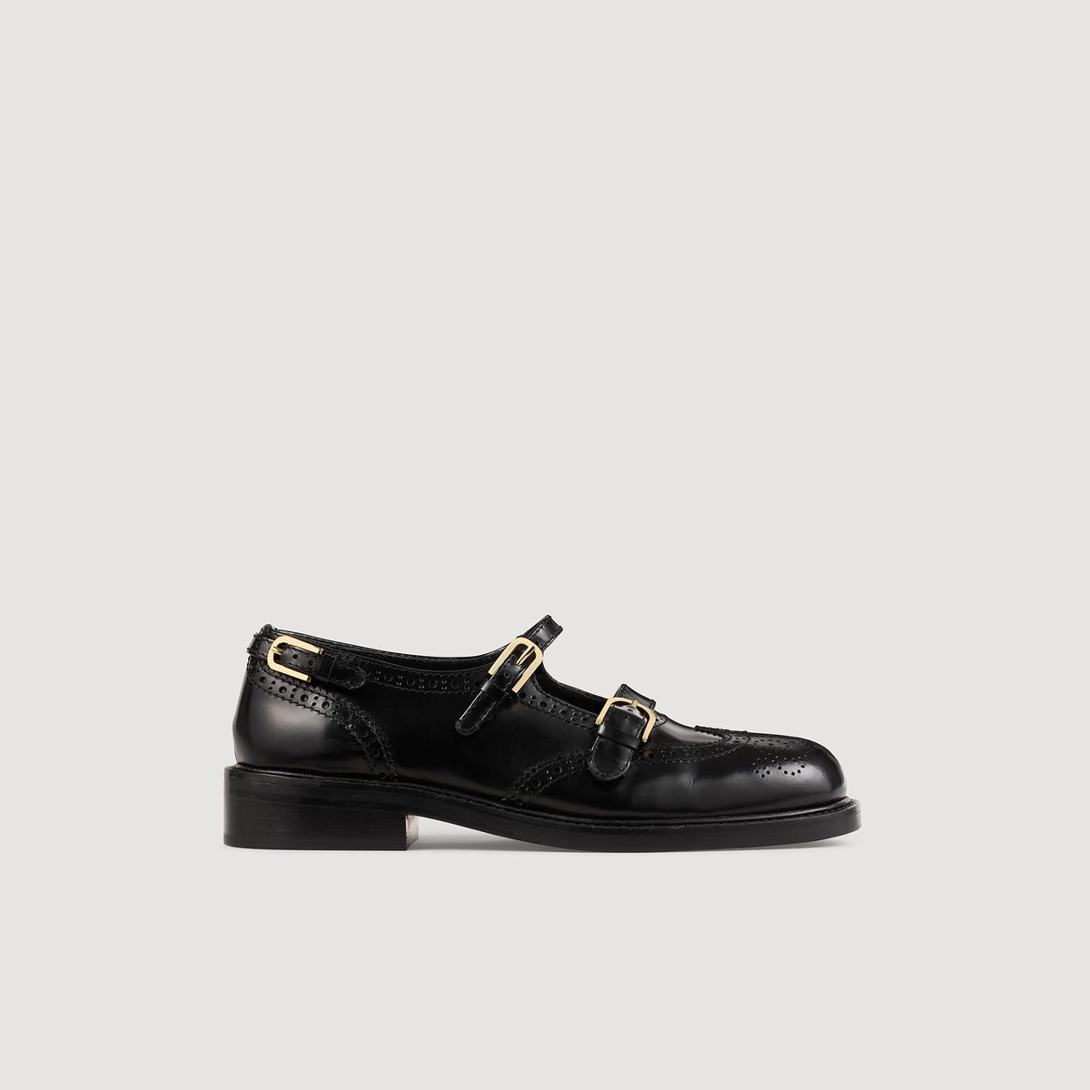 Multi-Buckle Mary Jane loafers | Sandro