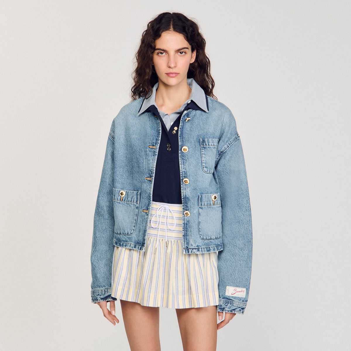Denim jacket | Sandro