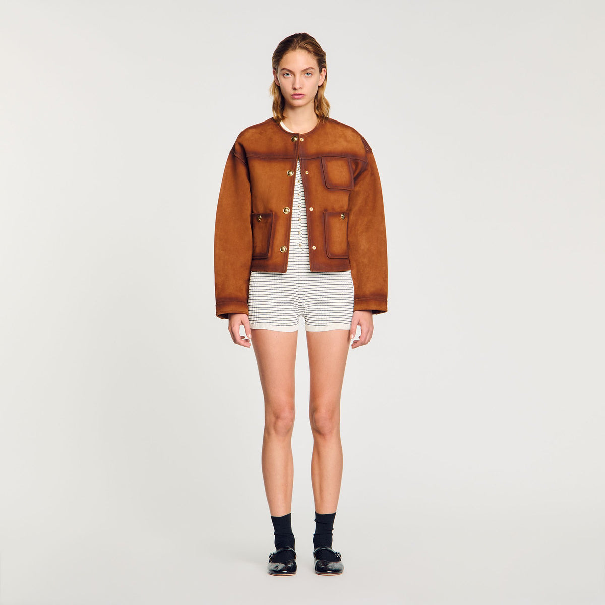 Suede jacket | Sandro