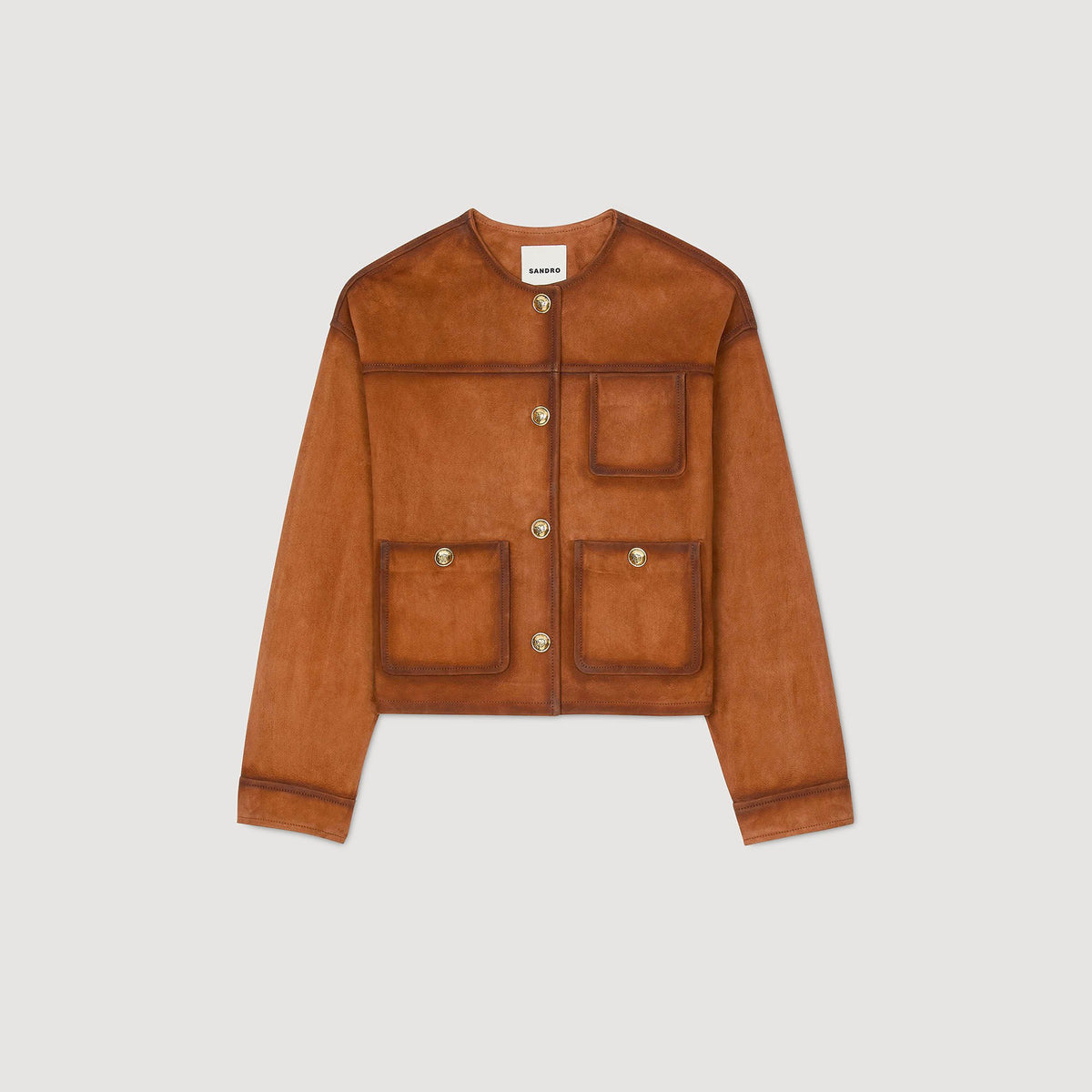 Suede jacket | Sandro