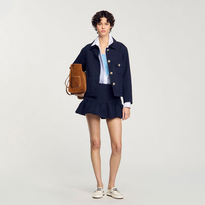 Jacket with officer buttons | Sandro