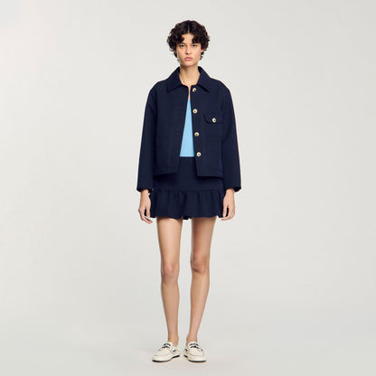 Jacket with officer buttons | Sandro
