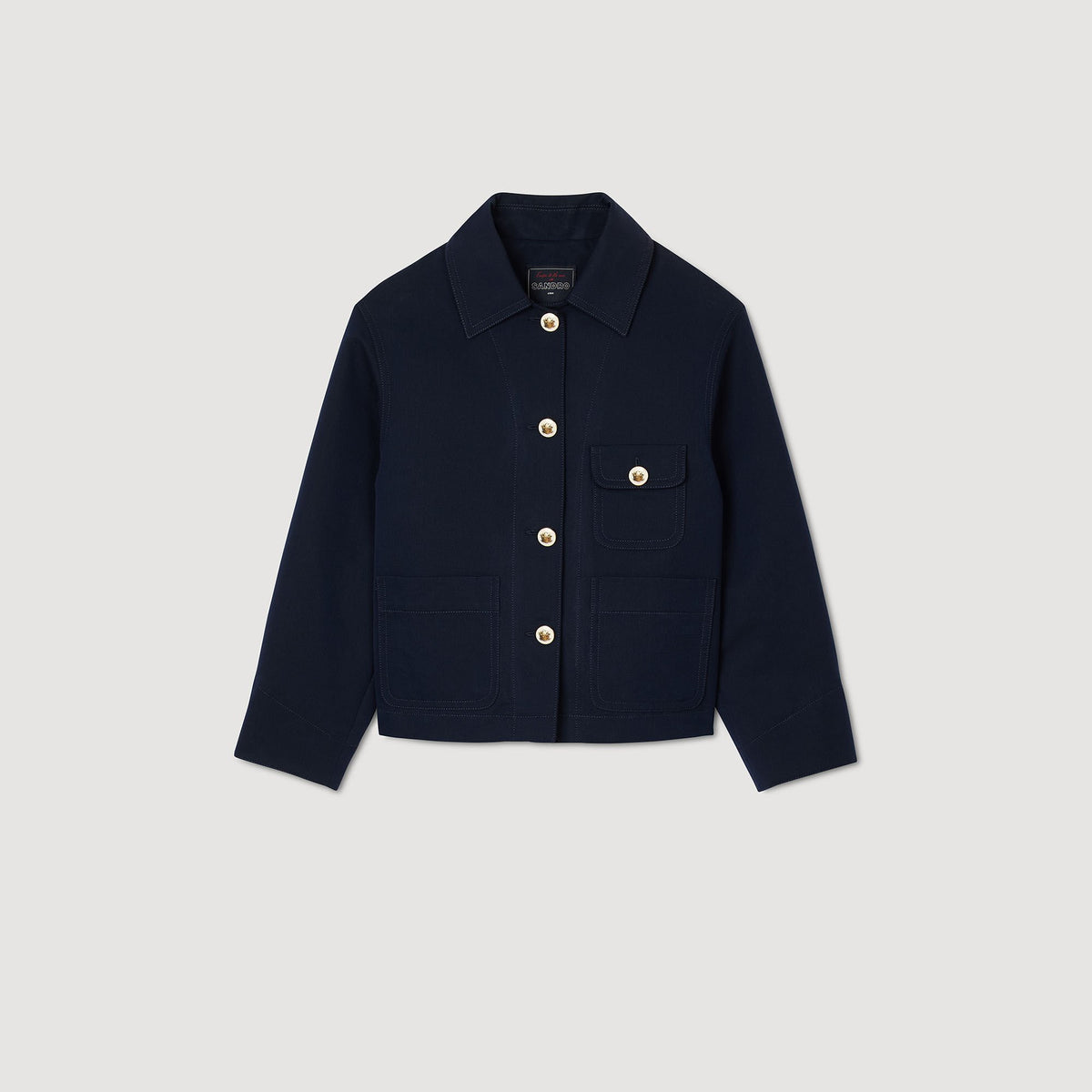 Jacket with officer buttons | Sandro