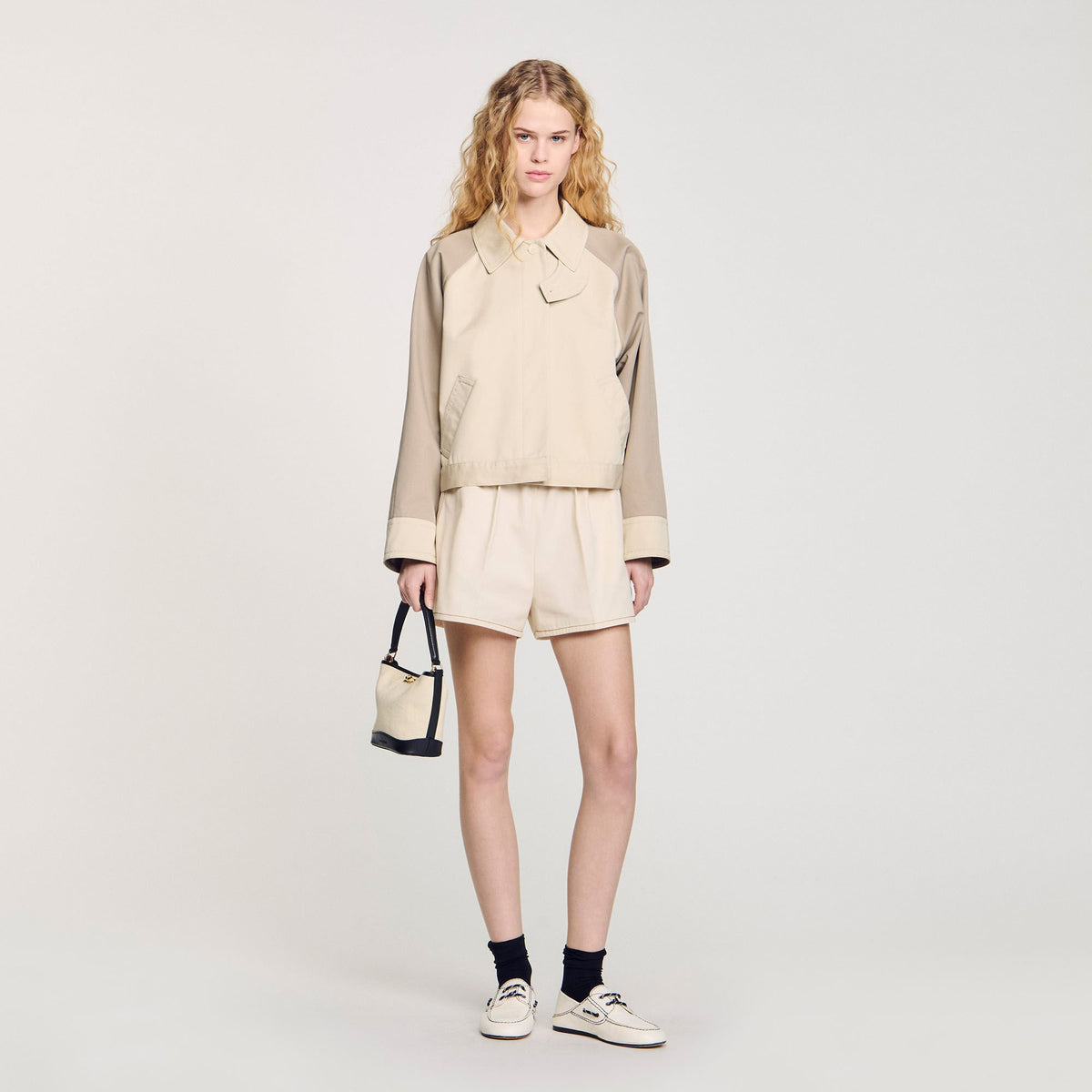 Two-tone jacket | Sandro