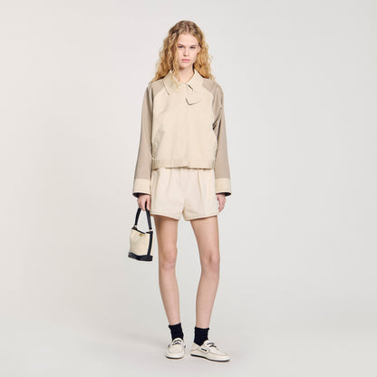Two-tone jacket | Sandro