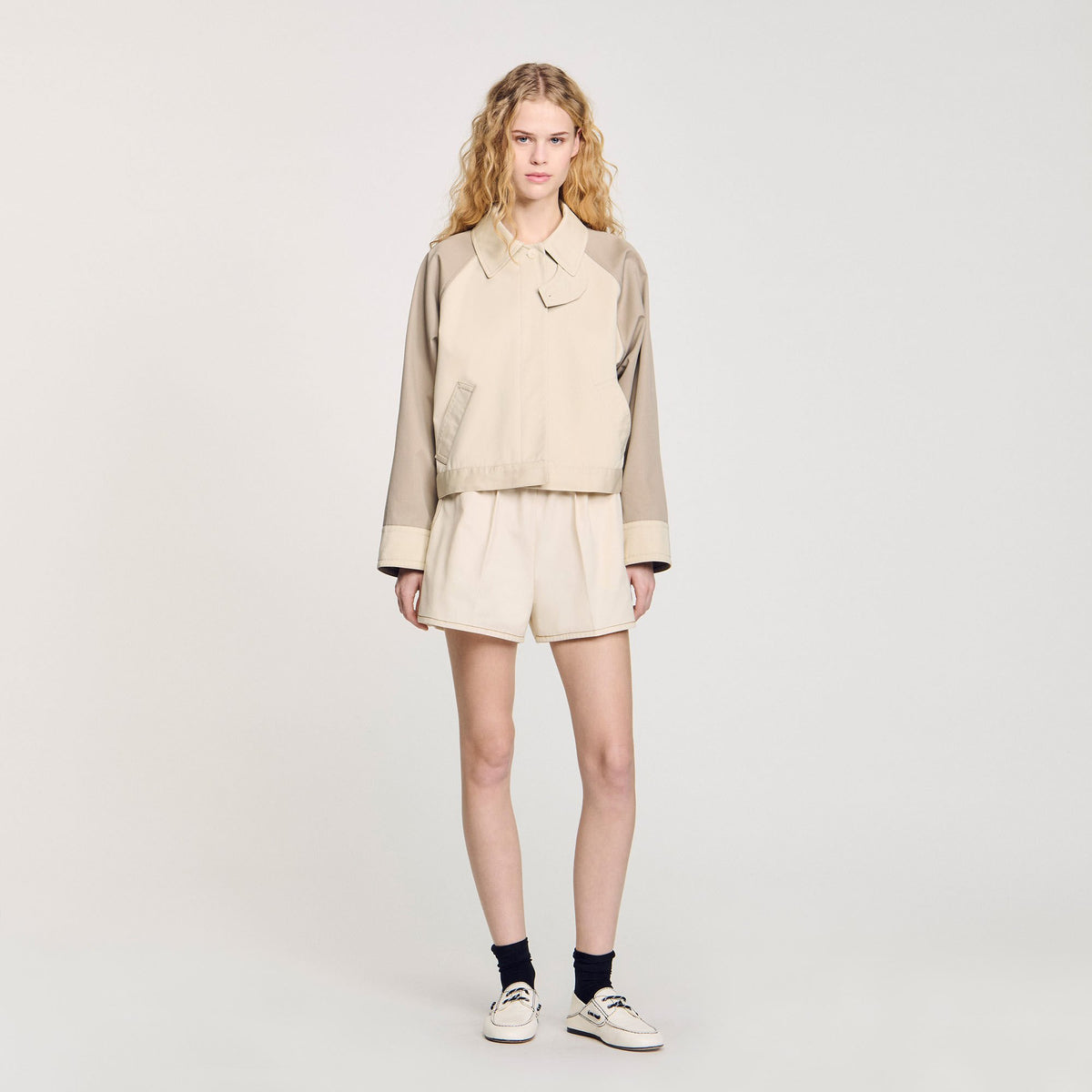 Two-tone jacket | Sandro