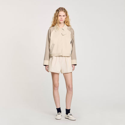 Two-tone jacket | Sandro