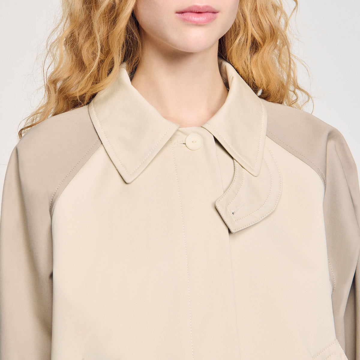 Two-tone jacket | Sandro