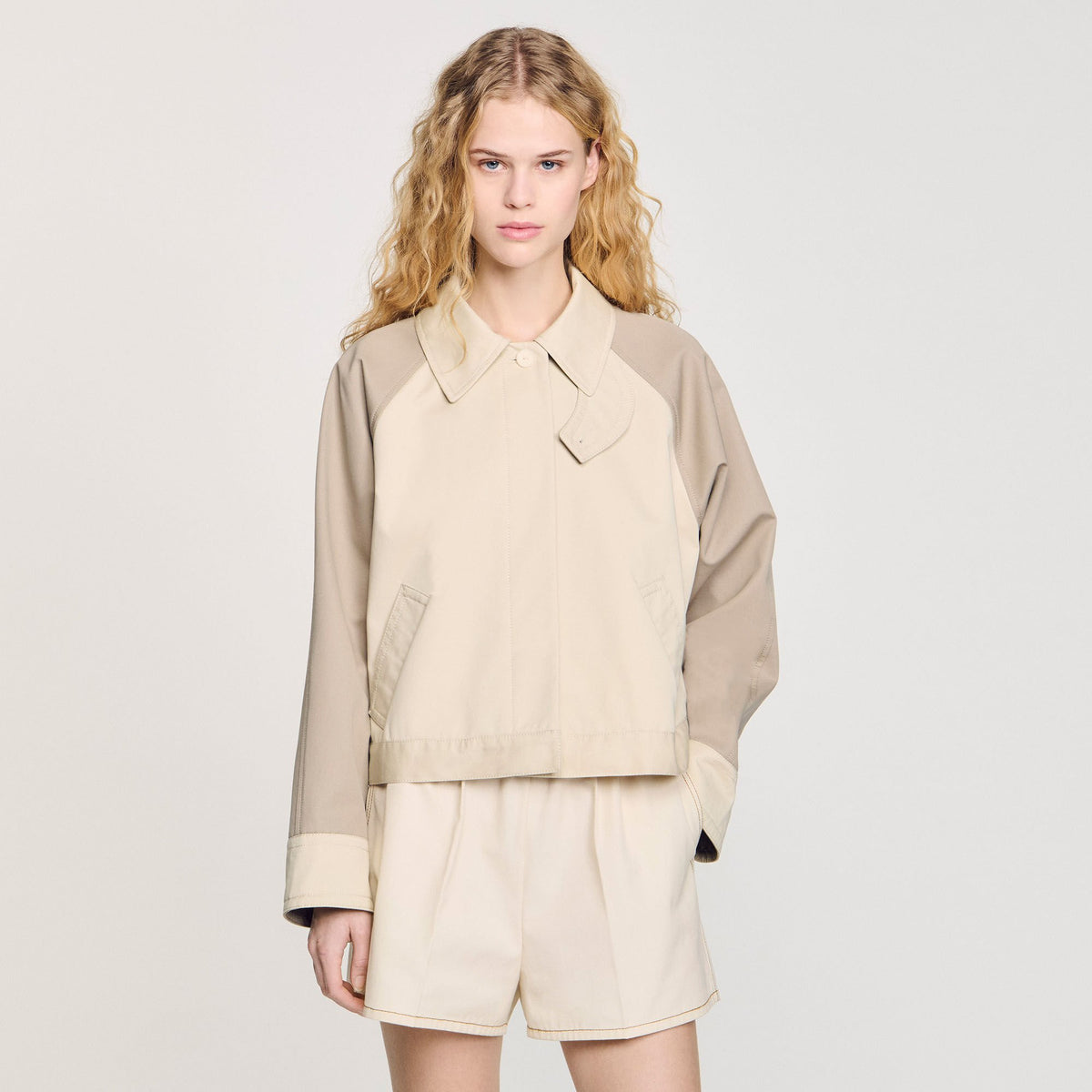 Two-tone jacket | Sandro