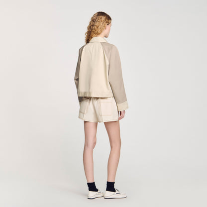 Two-tone jacket | Sandro