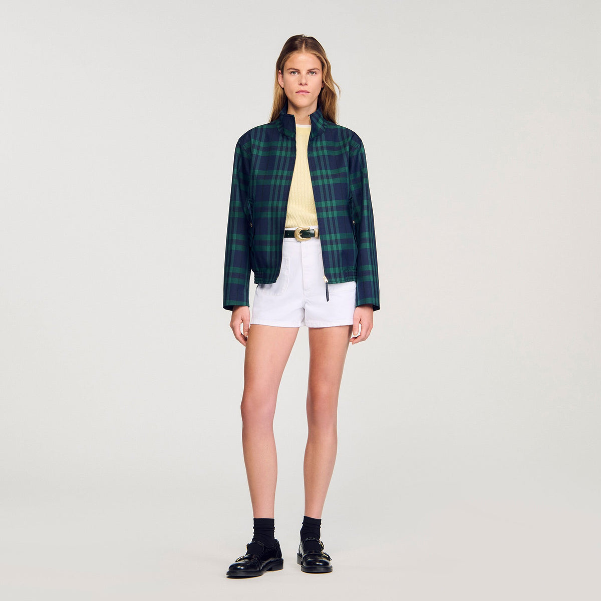 Checked jacket | Sandro
