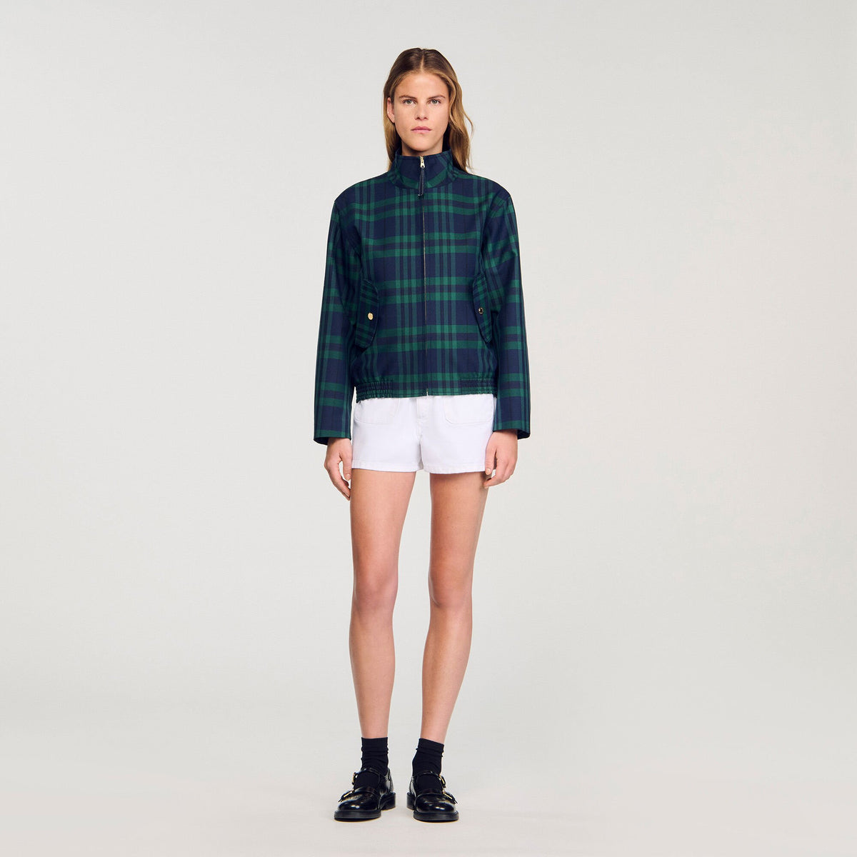 Checked jacket | Sandro