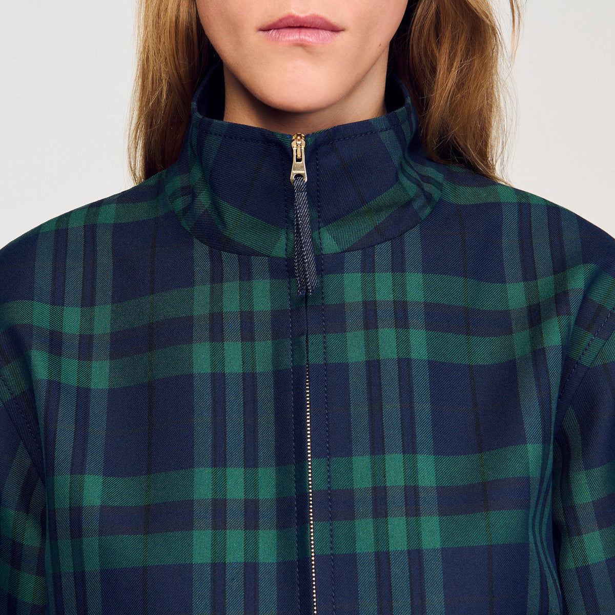 Checked jacket | Sandro
