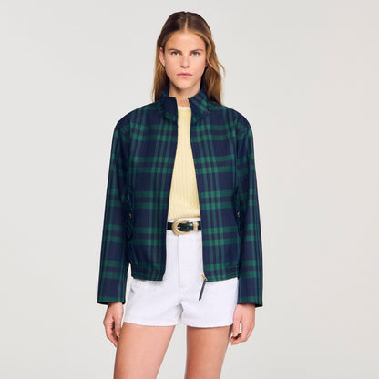 Checked jacket | Sandro