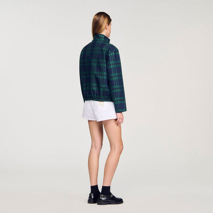 Checked jacket | Sandro