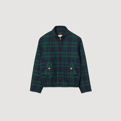 Checked jacket | Sandro