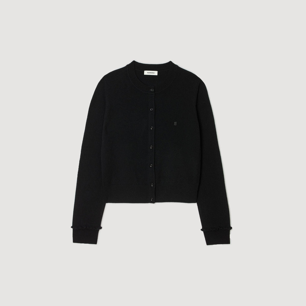 Ruffled cardigan | Sandro