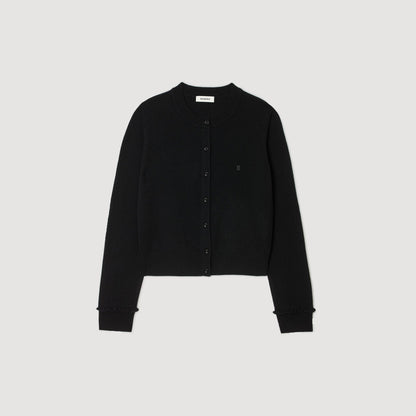Ruffled cardigan | Sandro