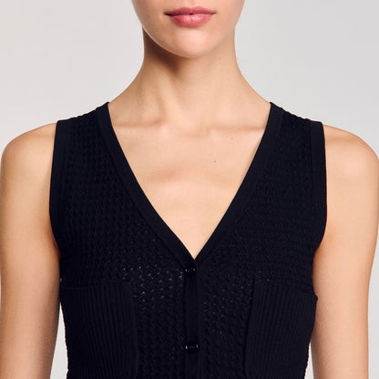Decorative knit cardigan | Sandro