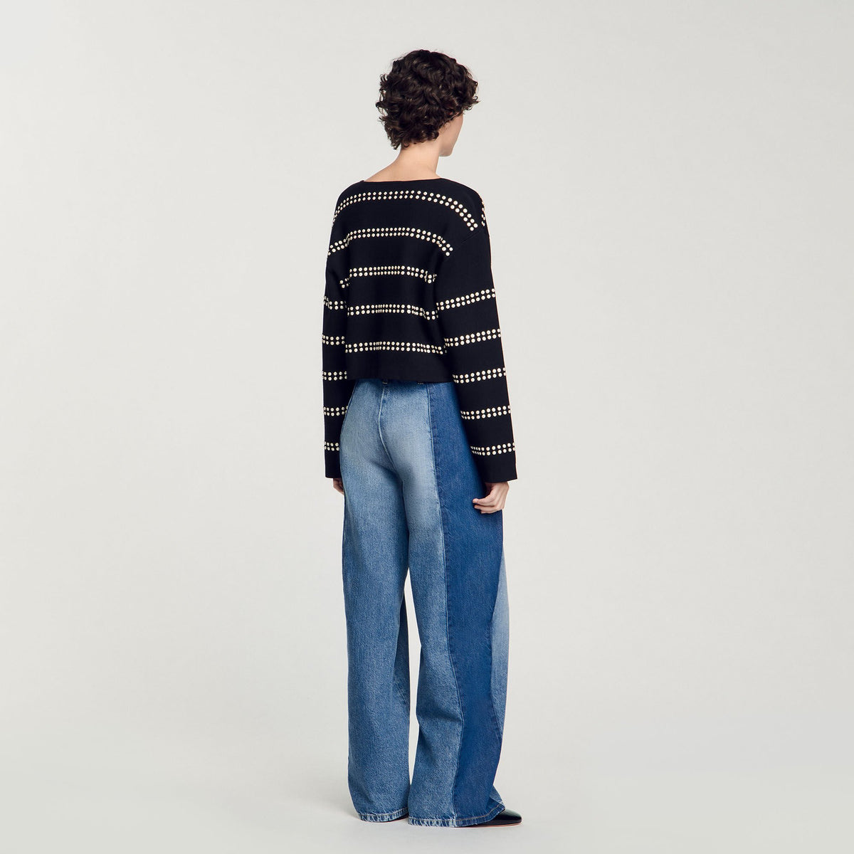 Studded cardigan | Sandro