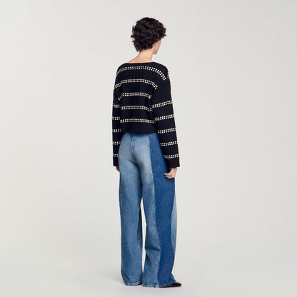Studded cardigan | Sandro