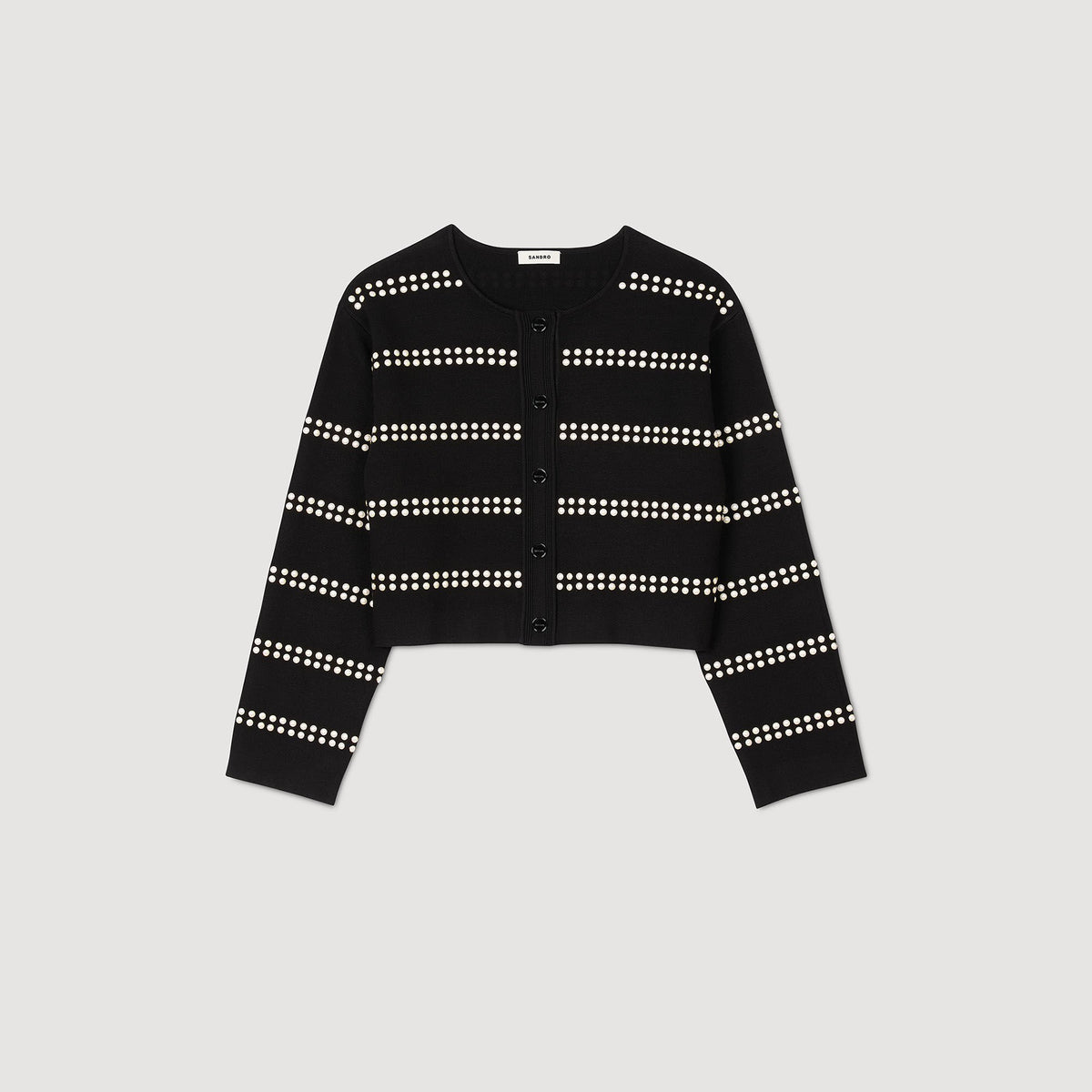 Studded cardigan | Sandro