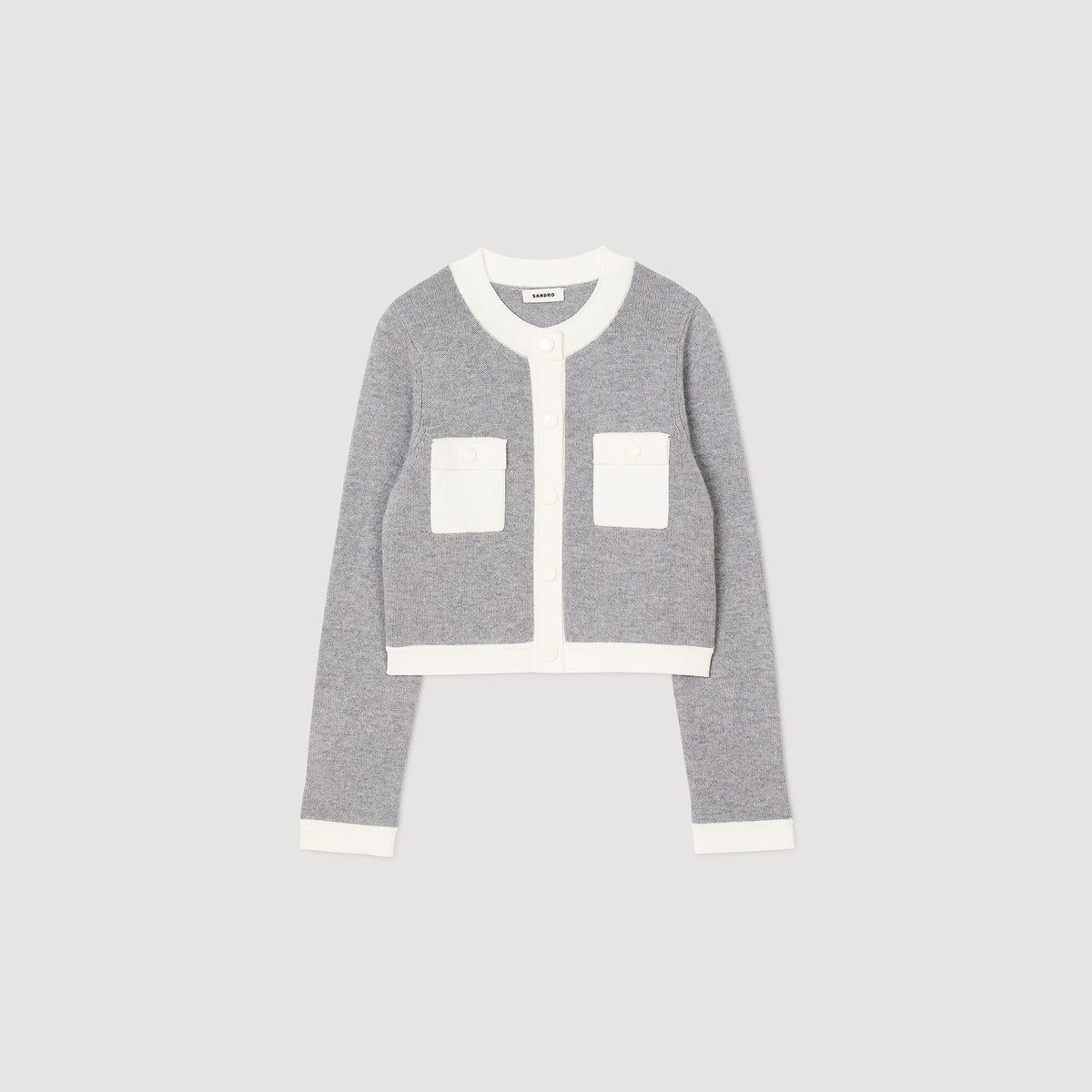 Two-tone cardigan | Sandro