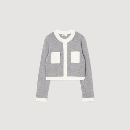 Two-tone cardigan | Sandro