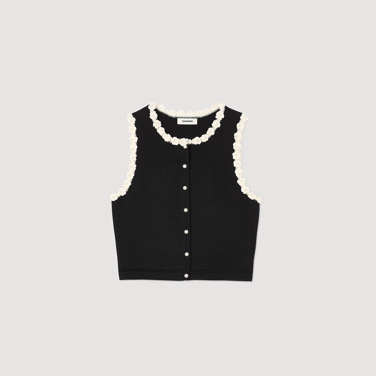 Crochet cardigan | Sandro